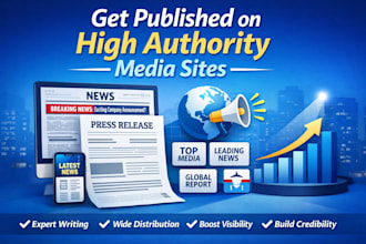 write and publish your article, press release writing and distribution