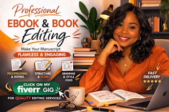edit your books and ebooks