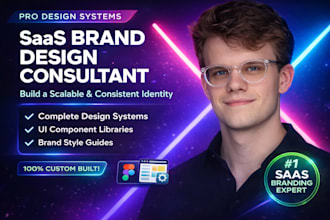 be your saas brand design consultant for design systems