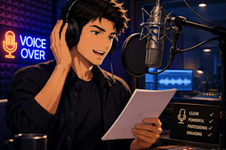do a sexy male erotic voice actor dady nsfw voice acting deep anime voice asmr