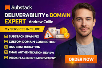 fix substack deliverability spam fix substack domain setup substack custom domai