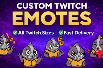 design custom twitch emotes for your stream