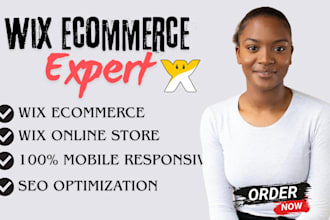design wix website wix redesign wix ecommerce online store wix dropshipping
