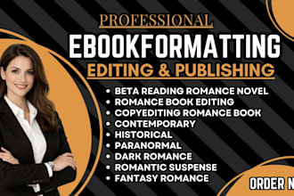 format your romance book for amazon kdp, book publishing, ebook formatting