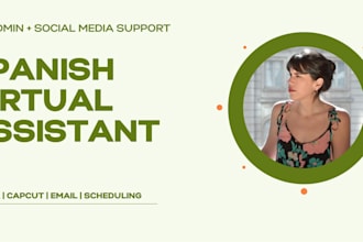 be your spanish speaking virtual assistant