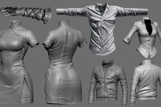create realistic 3d garments clothing in clo 3d marvelous designer second life