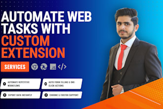 develop browser extension to automate your workflow