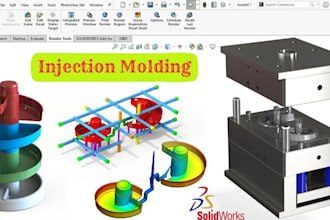 do injection mold with dfm analysis and mold flow simulation for manufacturing