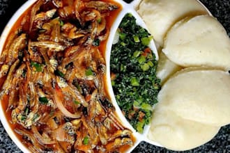 do eba design amala design fufu design, egusi soup design on websites