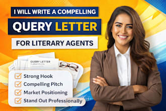 find top literary agent, and edit your query letter and secure a publishing deal