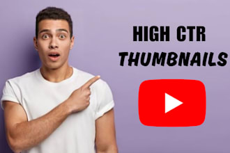 design viral youtube thumbnails that increase CTR and views