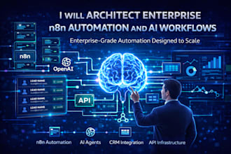 architect enterprise n8n automation and ai workflows