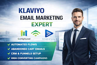 set up klaviyo kvcore mautic bitrix24 marketing automation flow campaign