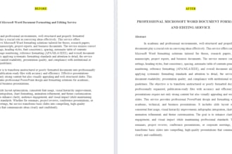design and format ms word documents and powerpoint presentations