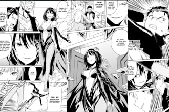 draw anime manga nsfw comic as manga artist manga comic page art webtoon cover