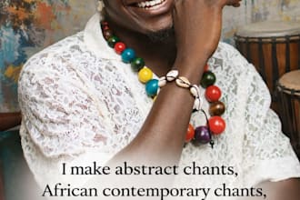 sing and compose epic african chants, melodies and harmonies