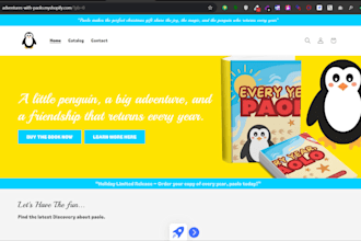 build children ebook author website, kids book website, children ebook seo