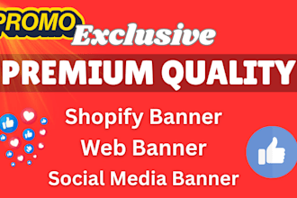 design top notch etsy banner, etsy logo, web banner ads