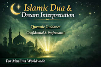 offer islamic prayer, dua for guidance and authentic dream interpretation