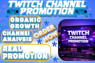 do organic twitch promotion to increase live engagement and boost visibility