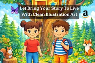 do christian children story book illustration kids storybook illustration book
