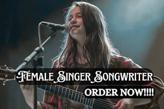 be female pop singer songwriter edm singer female vocalist country rock singer