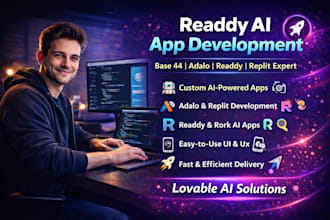 readdy ai app development base 44 expert adalo readdy replit lovable ai rork ai