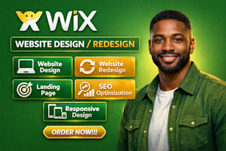 wix website redesign, wix website design, wix website development, wix ecommerce