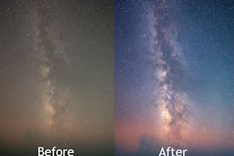 professionally color grade and edit your raw photos