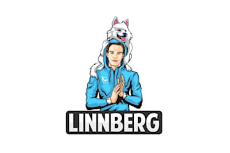 design memorable modern twitch streamer logo for you