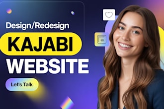 redesign kajabi website, kajabi expert, develop kajabi website and kajabi funnel