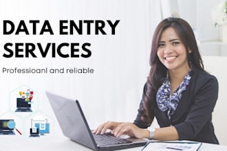 do data entry and data typing work for you