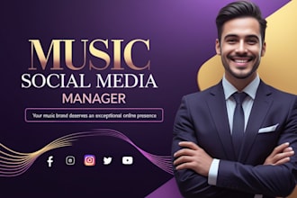 manage and grow your music brand on social media content creation and consulting