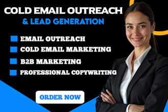 be your professional cold email outreach and lead generation