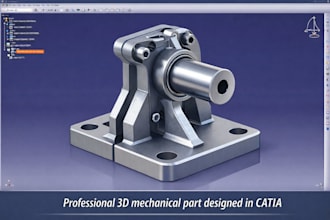 create 3d mechanical models in catia