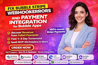 fix bubble stripe webhook errors and payment integration for bubble apps