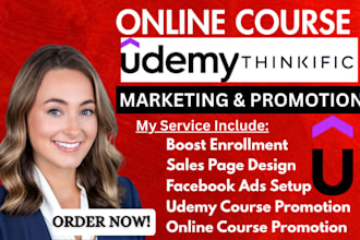 promote udemy online course, udemy course marketing, udemy course promotion