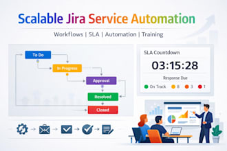 implement scalable jira service automation workflows sla and training