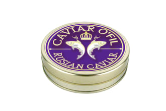 creating glamorous classic logo for a caviar brand