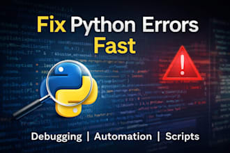 fix python errors and debug your code fast