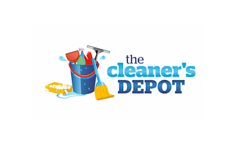 create high definition logo for the cleaners depot