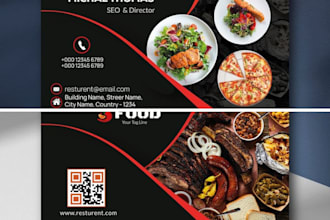 professional business card design with qr code business card qr code