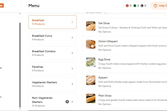 professionally set up your menu on talabat, careem, noon food, or any other app