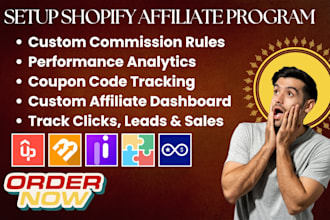 setup shopify affiliate program uppromote referrly goaffpro blp bixgrow shopjar