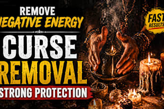 remove black magic curse, dark spirit, evil eye, cast powerful protection spell