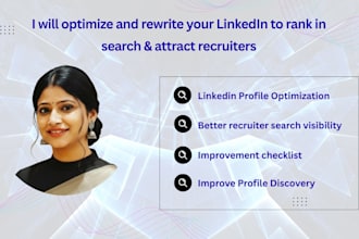 optimize and rewrite your linkedin to rank in search and attract recruiters