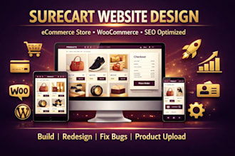 design redesign surecart ecommerce website woocommerce wordpress product listing