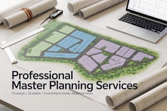 create master plans and site planning for residential and commercial development