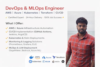 be your complete devops and mlops engineer