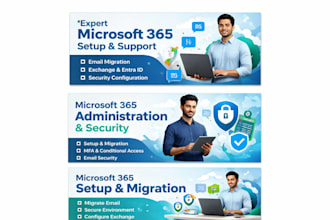 setup and manage microsoft 365, exchange and entra id